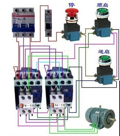 自锁与互锁有什么区别_接触器自锁互锁图_自锁与互锁有什么区别
