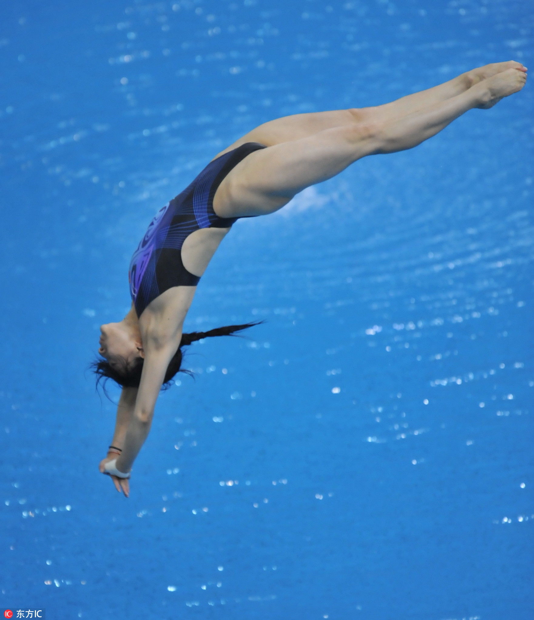 郭晶晶跳水图片