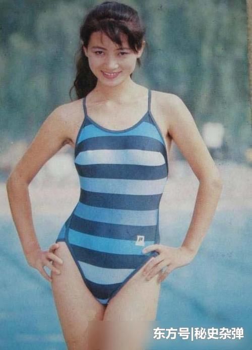 泳装照,没想到这张泳装照也这么清纯,你认识她吗?