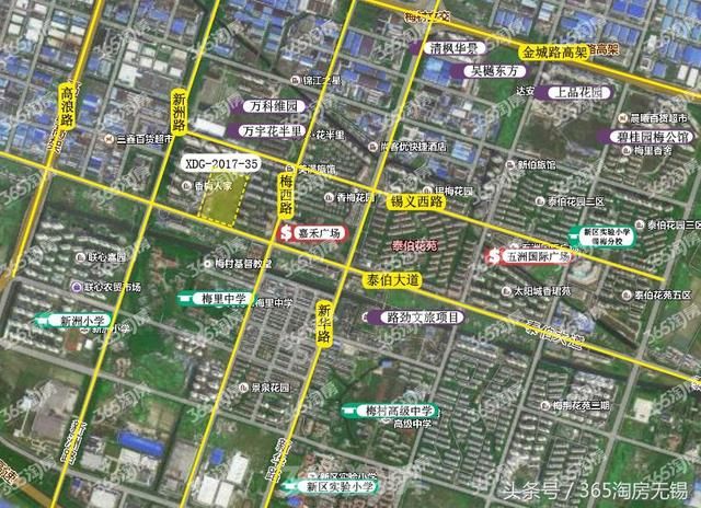 时隔一年地价翻番 无锡这些板块房价竟如此夸张!