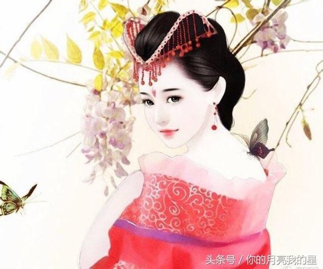 十二星座的美艳红衣美人造型,媚眼含羞倾国倾城