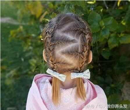 27种小女孩扎头发好看编发发型!