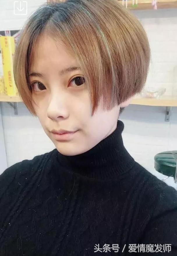 妹子发质不好发型就这样剪!