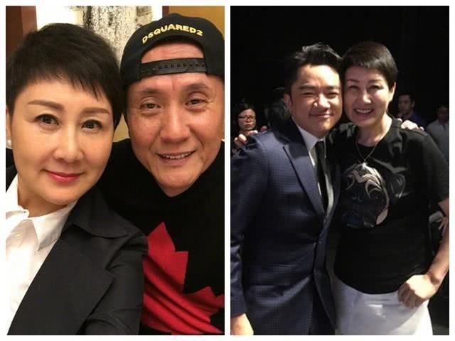 张凯丽全家福曝光,老公背景惊人,网友:女儿真是太漂亮