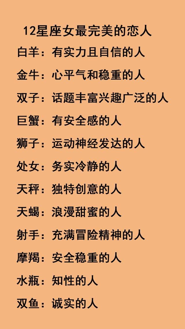 具旺夫潜质的星座配 白羊座男生 水瓶座女生; 金牛座男生 射手座女生
