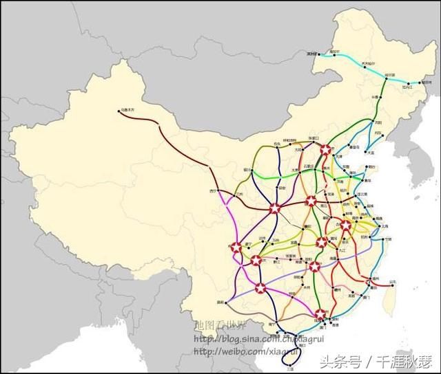 八纵八横时代,中国重要的米字型高铁枢纽城市,第一名