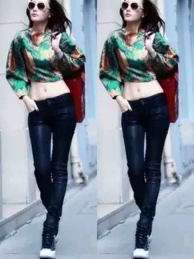 李小璐早期瑜伽照片曝光,面容清秀身材好,网友:原来是