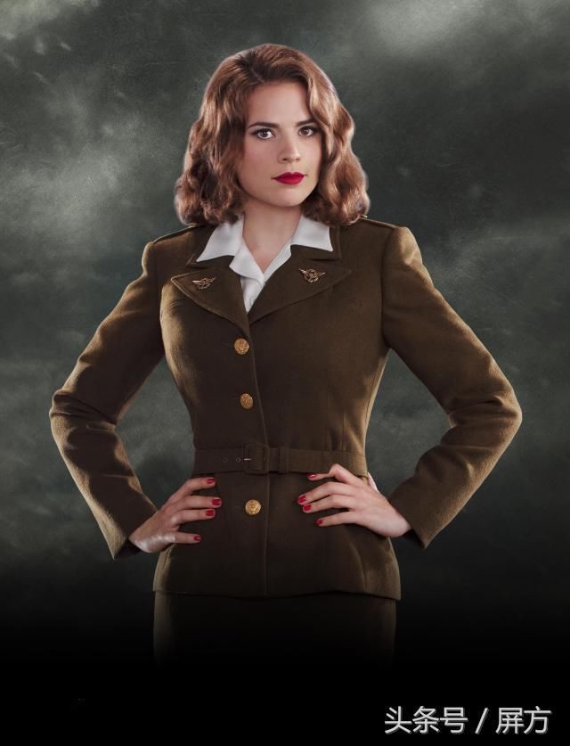 peggy carter"特工卡特"简直是一部米国二战时期"行走的妆容教科书.