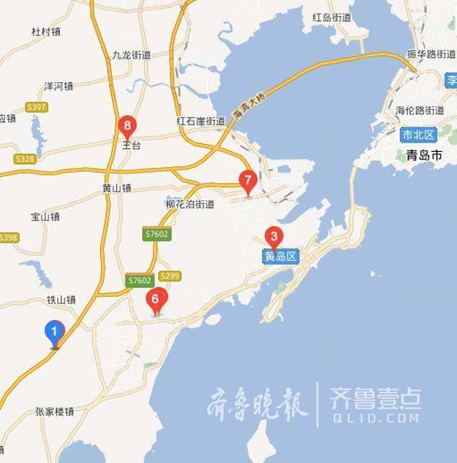 注意:沈海高速黄岛服务区今封闭 8月31日开通