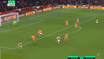 英超-菲尔米诺传射扎卡世界波 阿森纳3-3利物浦