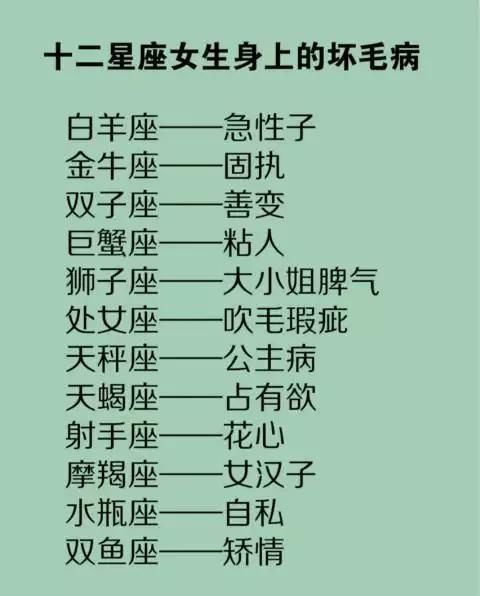 不小心得罪12星座的后果,12星座男会如何惩罚女票