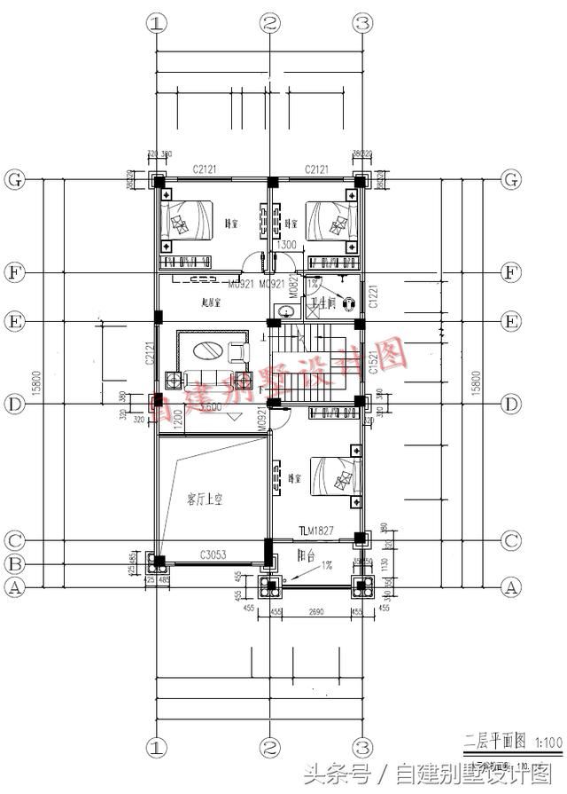 进深15.8米面宽只有8米,如何建一套高大尚的欧式别墅?