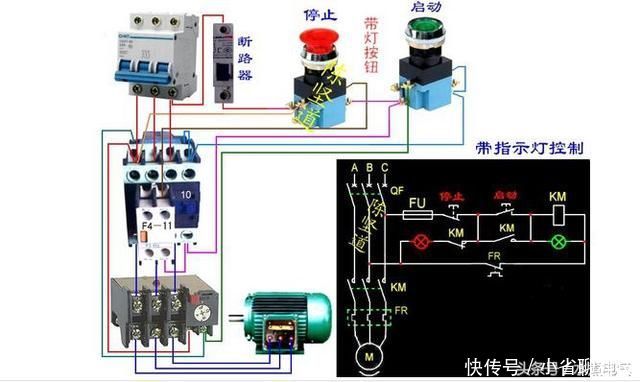 电工基础知识:一分钟了解电动机直接启动!