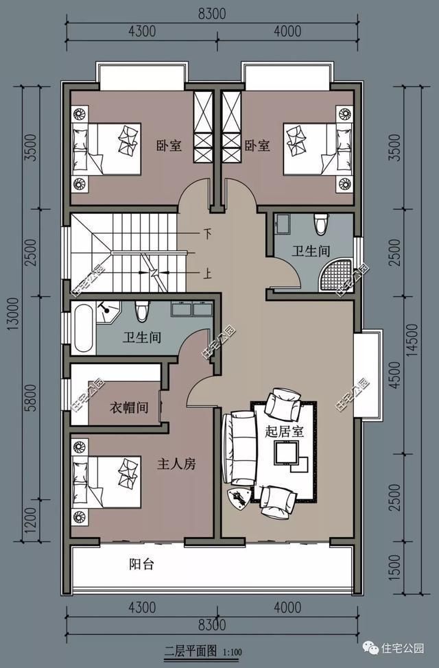 10套农村别墅全套建筑图,8到15米宽户型全都有,总有一