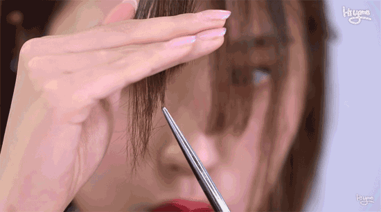 关晓彤diy刘海失败成三毛?剪一个完美的刘海其实并不难
