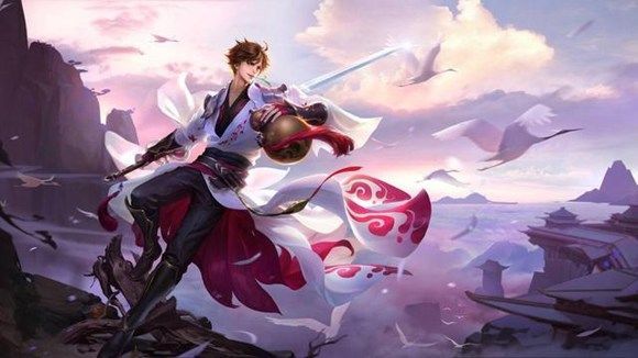 王者荣耀李白新模型动态图 新版李白全皮肤动态图