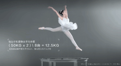 玩出花!在vivo nex前置升降式摄像头跳芭蕾,结果让小姐姐很意外