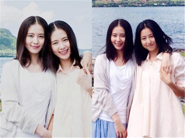 刘诗诗曾经在电影中一人分饰两角扮演一对双胞胎姐妹,两姐妹同框的