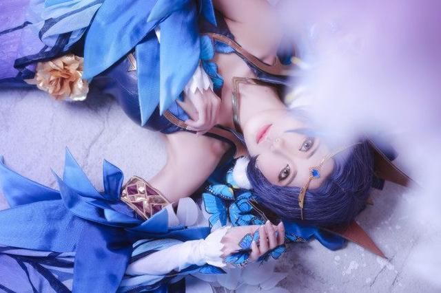 王者荣耀:貂蝉仲夏夜之梦cos,你们见过cos还附送写诗?