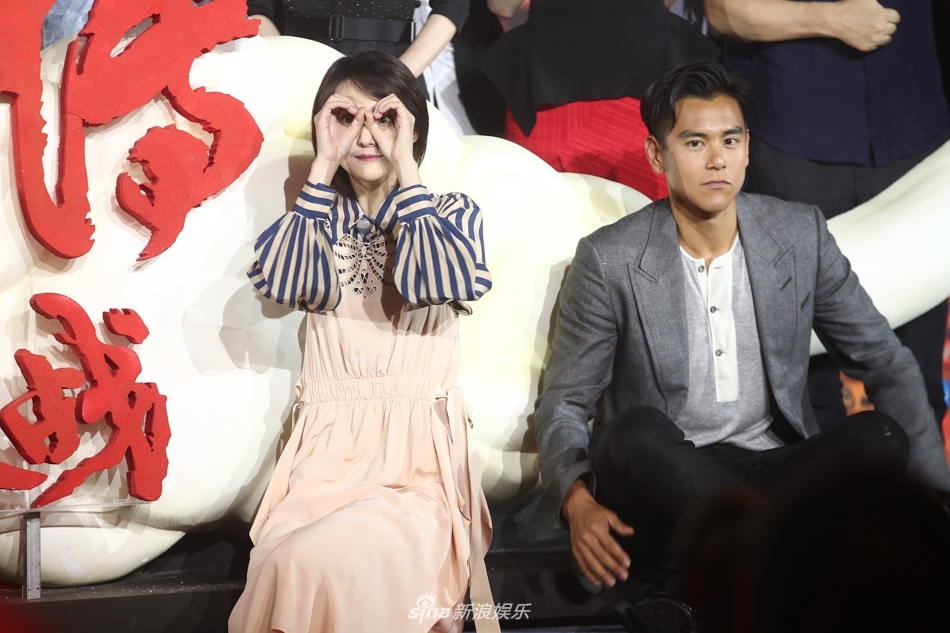 新浪娱乐讯 7月9日,电影《悟空传》在京首映,主演彭于晏,倪妮,余文乐
