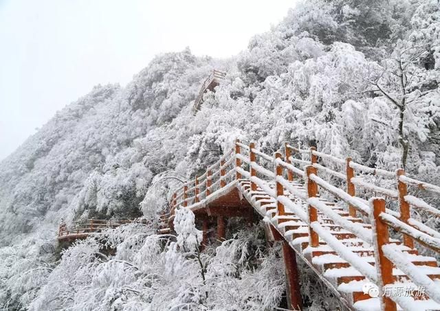 中国八台山2018年雪景实拍!