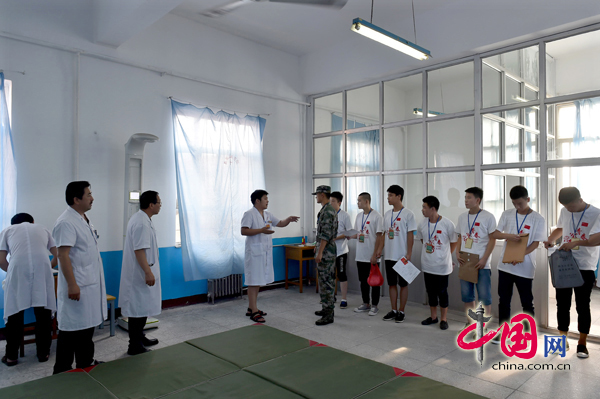 盂县征兵体检工作正式启动