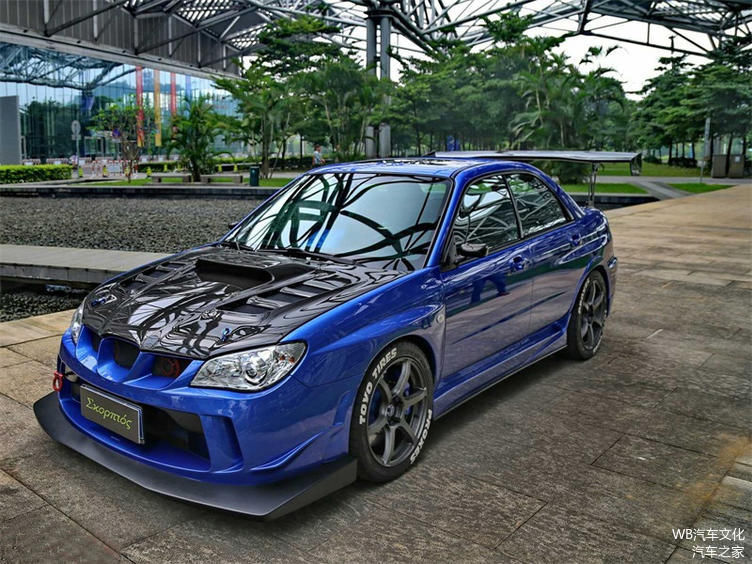 轮上330匹!斯巴鲁翼豹改装impreza wrx sti