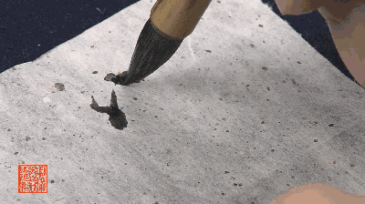 动图演示《兰亭序》,丝毫可见!