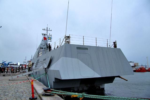 瑞典斯比级轻型隐身护卫舰单艘造价2.5亿元,一分钱一分货!