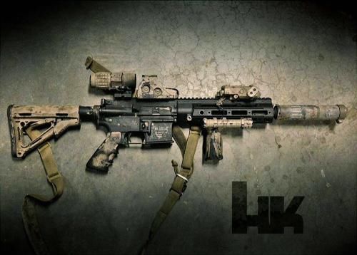 hk416突击步枪有什么特别之处,为什么有人说它是世界最好的步枪