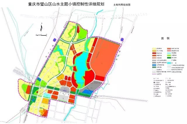 一期水上乐园争取在2019年6月底之前开业 璧山山水主题小镇规划图 看