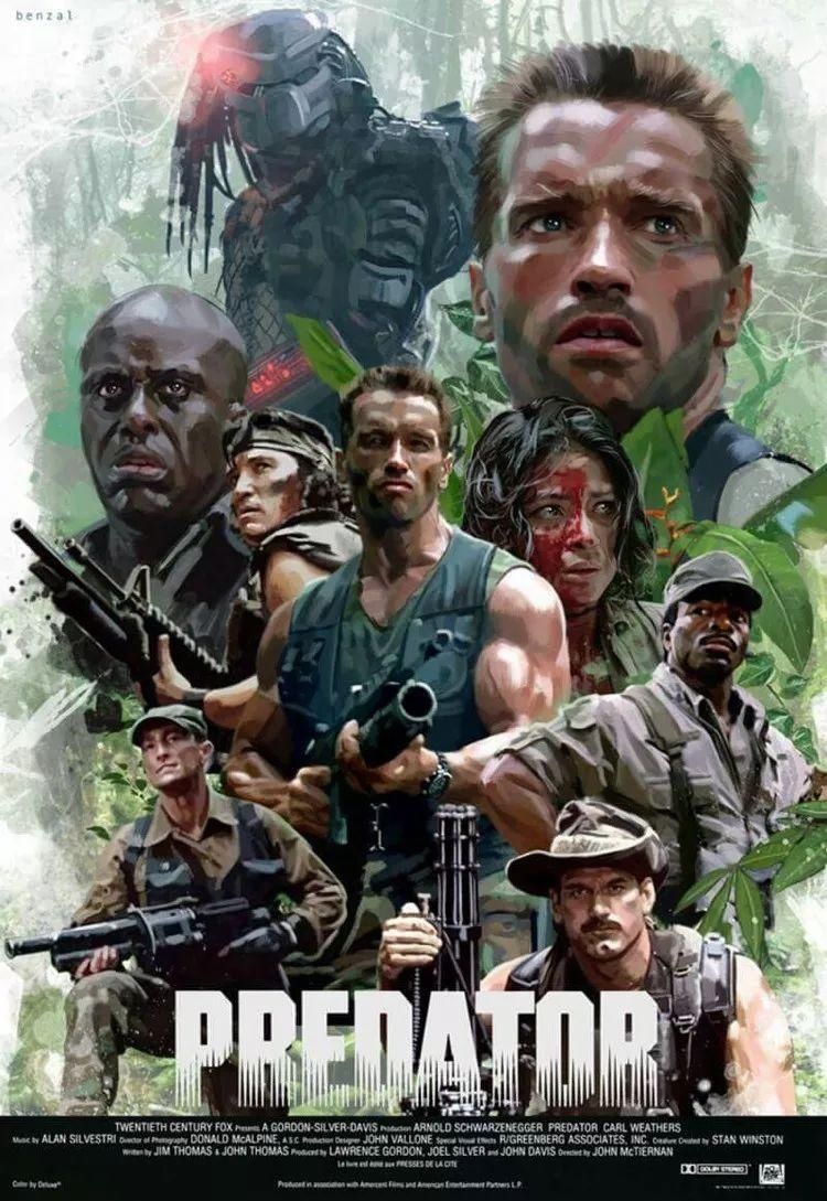 《铁血战士》predator (1987)