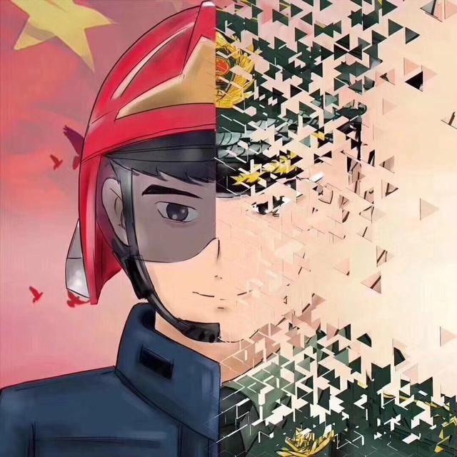 动漫军人壁纸图片,致敬中国军人,余生有你们,很幸运