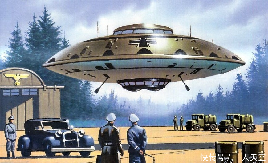 ufo飞碟是二战德国发明的?超强黑科技性能让全世界难以置信