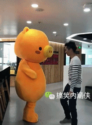 搞笑gif趣图这是饿多久了,仙人球也不放过,就问你你扎不扎嘴 搞笑gif