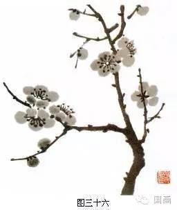 国画梅花的各种画法,很全了