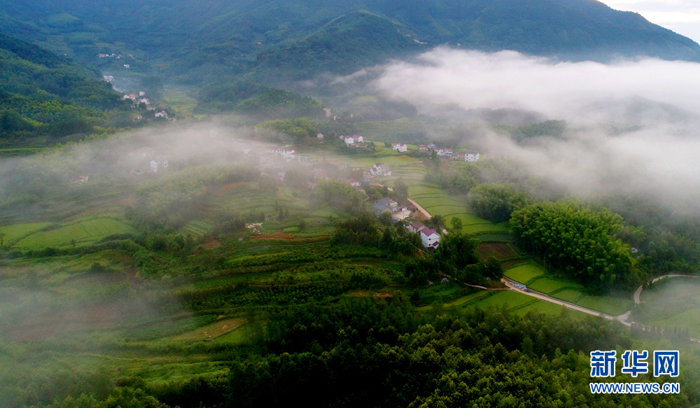 旌德县云乐乡地势山高