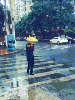 搞笑gif:主人我不饿,这盆里面的骨头我不吃!