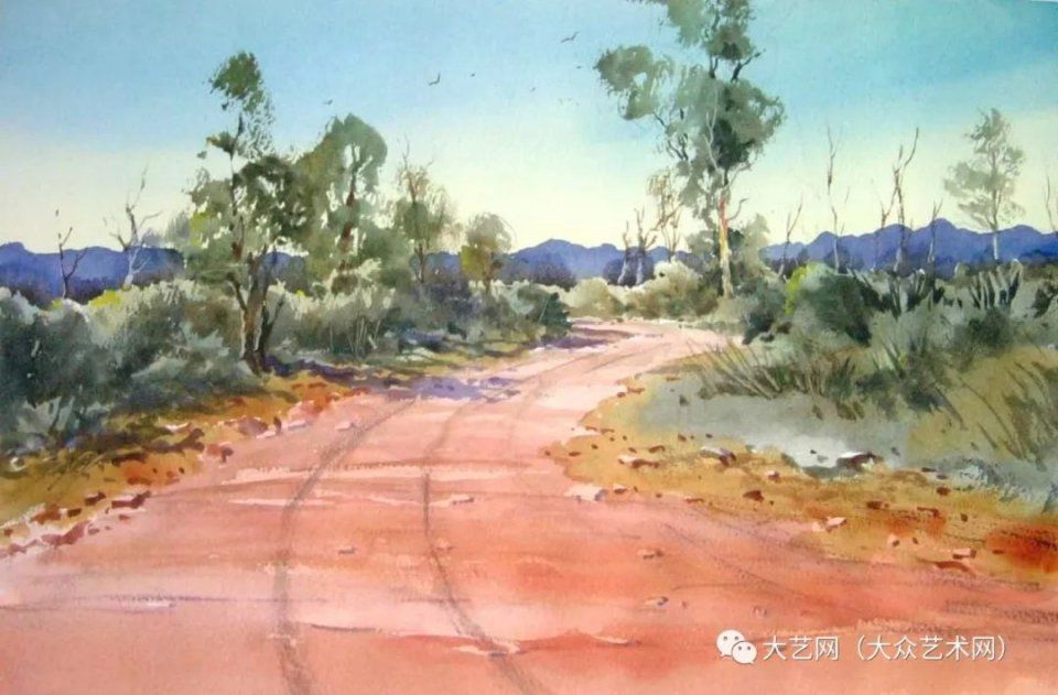 大众艺术网:自然风景画的诗情 -- 澳大利亚画家赫尔曼