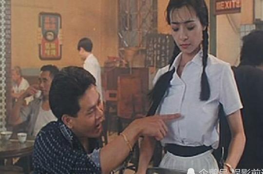 叶子楣在这部电影中假戏真做,这个镜头暂停倒退无数次