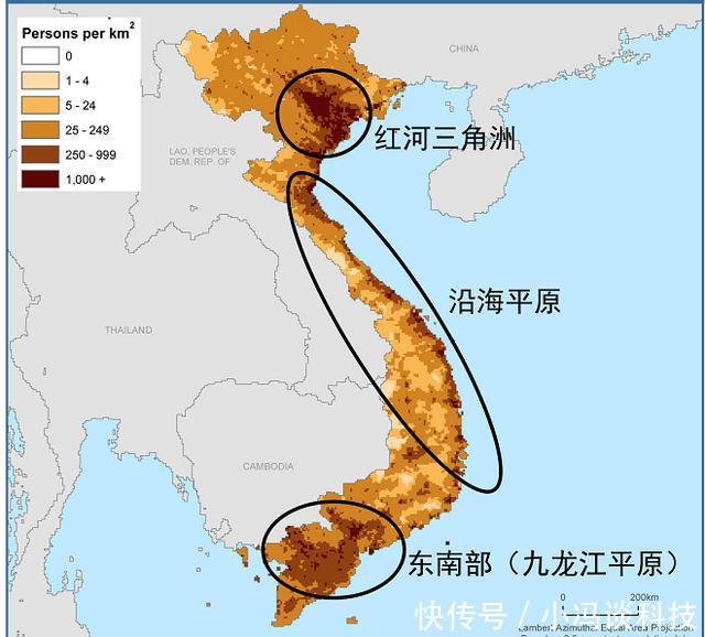 位于中南半岛上越南,即将成为亚洲第8个人口超过1亿国家!