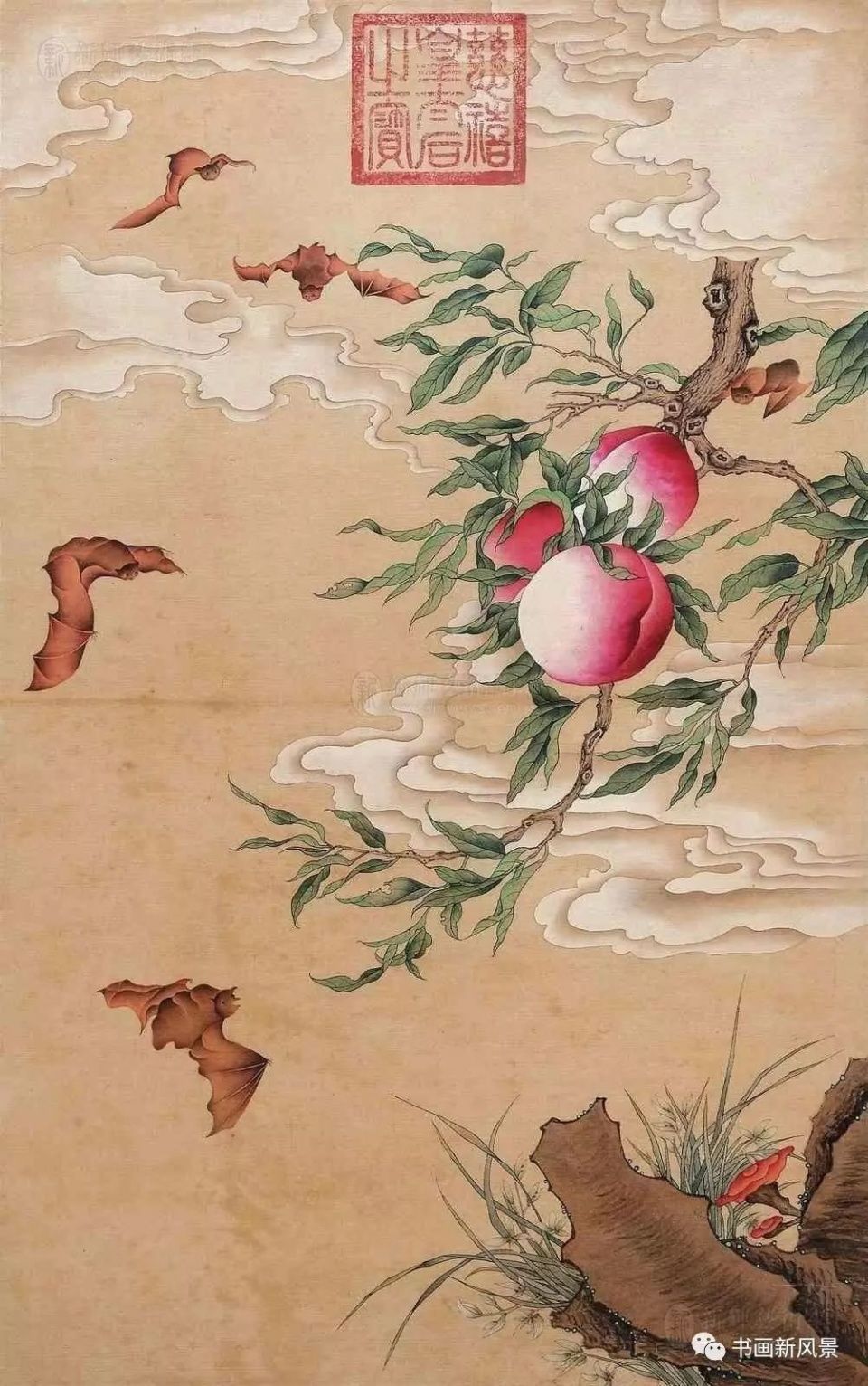 这十九位名家画的寿桃,精彩纷呈!