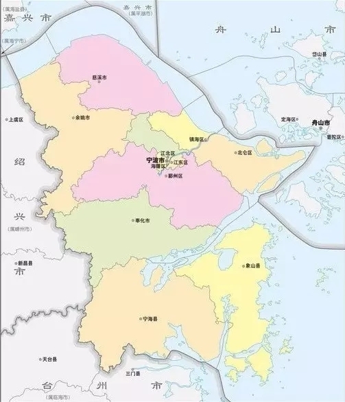 宁波行政区划调整了 再见江东区,你好奉化区!