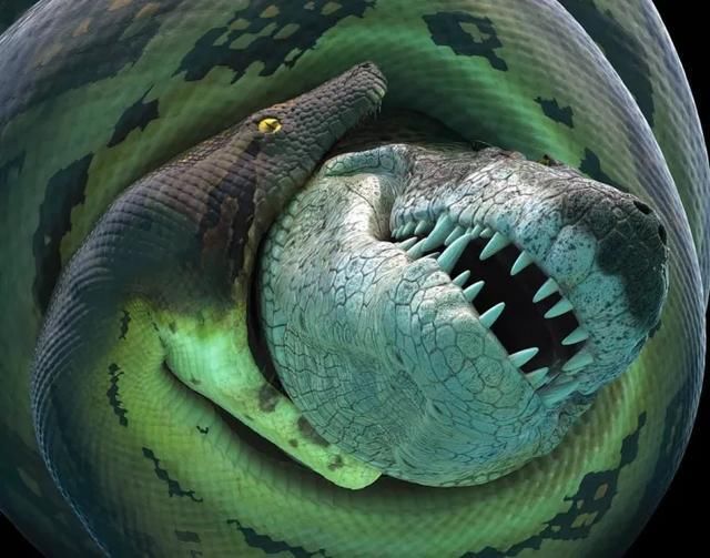 恐鳄是史上出现过的最大型的鳄类,会以小型恐龙为食.