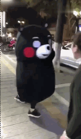 骚熊,你也有今天!