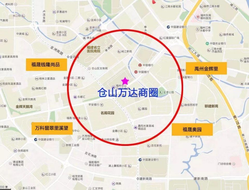 福州商圈知多少?哪个商圈周边的房子最值钱,这里有你不知道的.