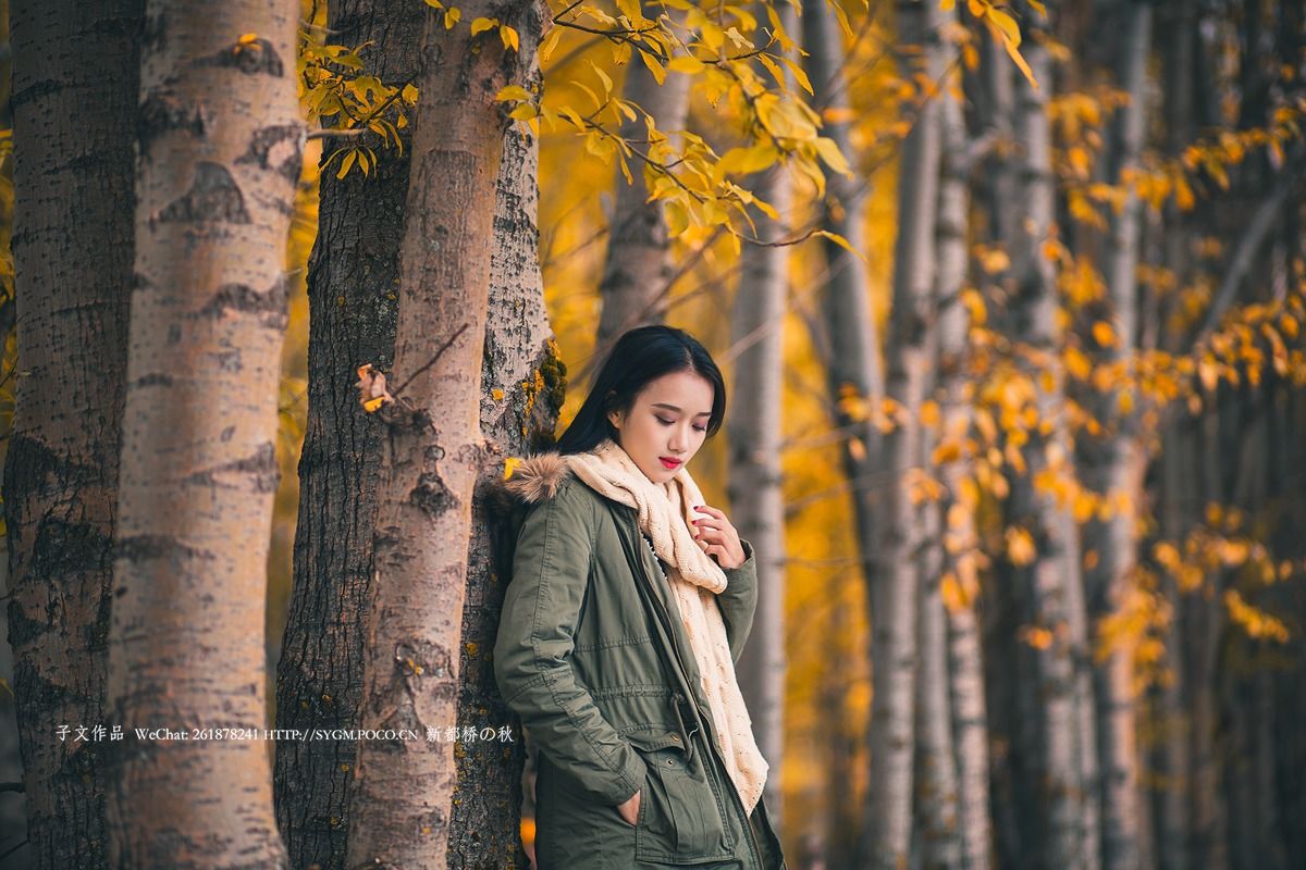 图虫人像摄影:新都桥的秋ii