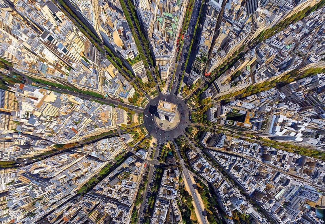 全球十大城市鸟瞰图,还是属中国的最好看!