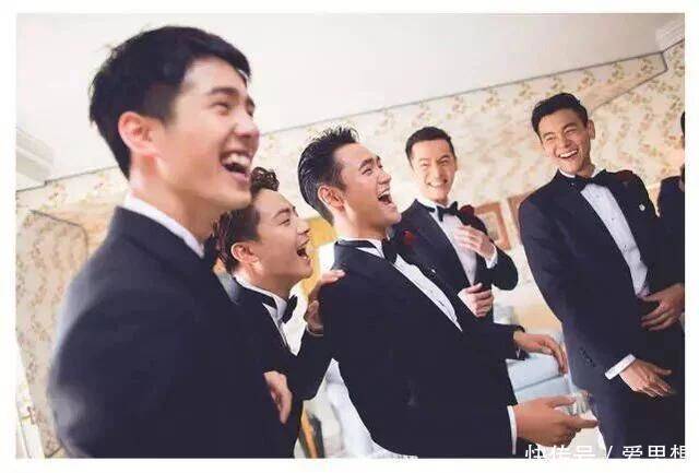 娱乐圈史上最强伴郎团,就问你谁还敢当新郎?