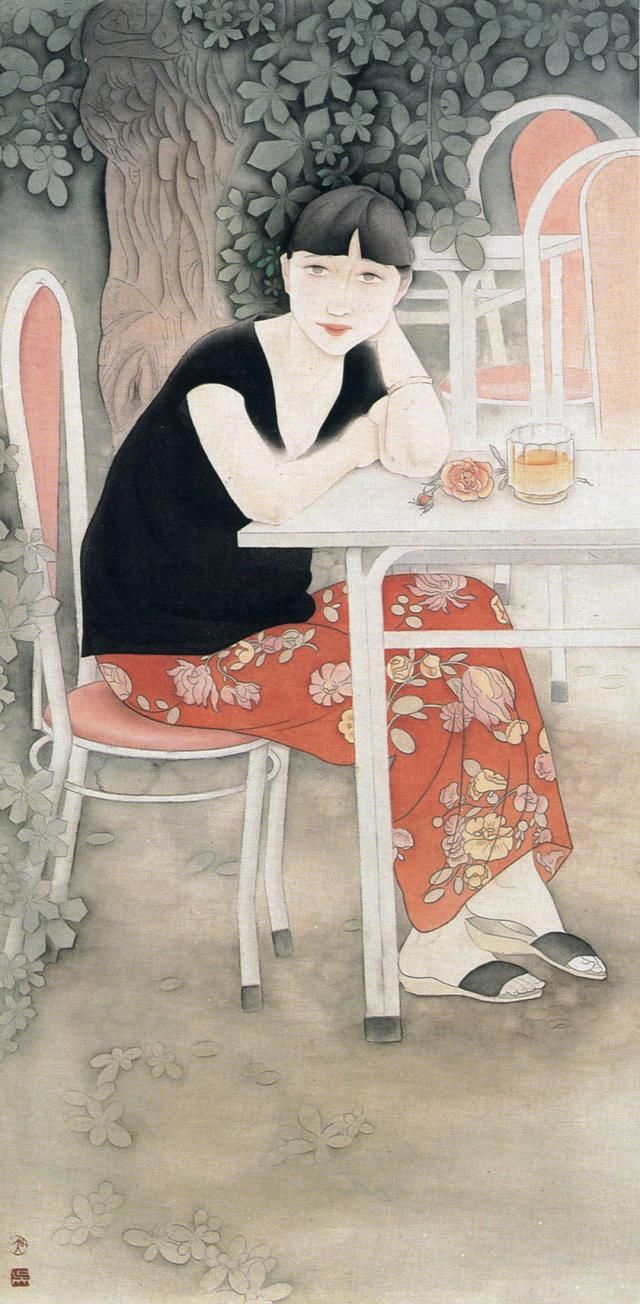 悄然吹来的春风--当代工笔人物画作品欣赏